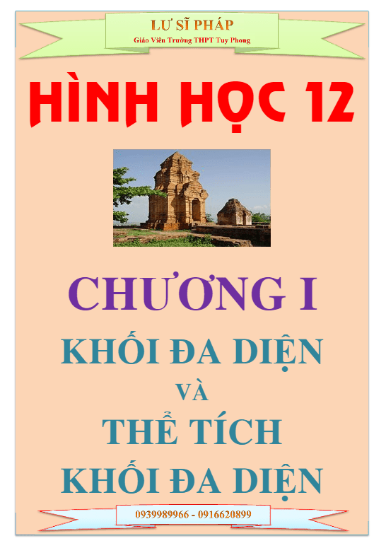 Khối đa diện và thể tích khối đa diện - Lư Sĩ Pháp